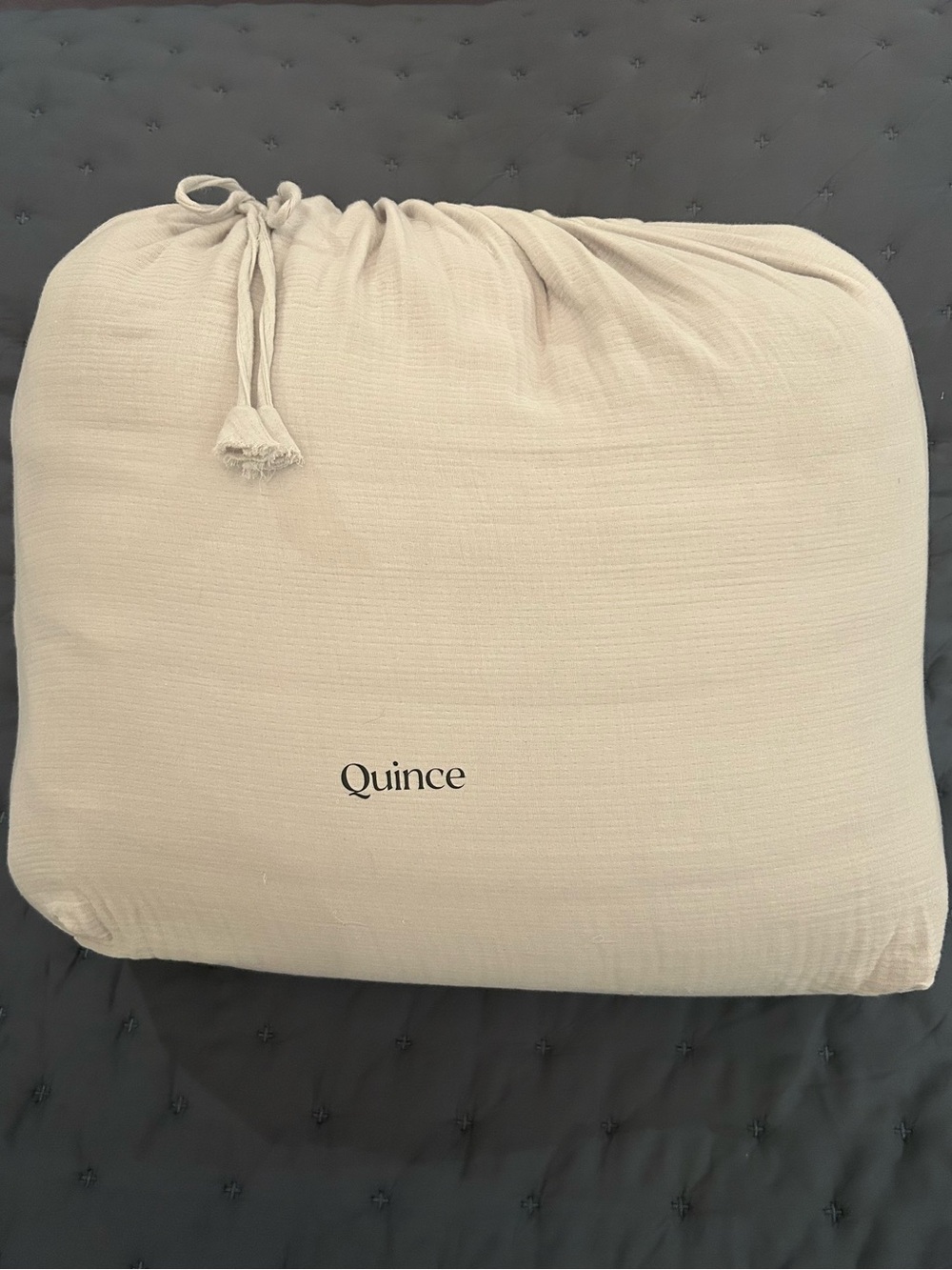 Quince Organic Cotton Gauze Box Quilt